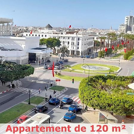 Panoramic View Of Downtown Rabat Lejlighed Eksteriør billede